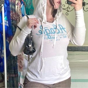 Y2K AMERICAN EAGLE LIGHTWEIGHT HOODIE